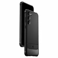 Гръб Spigen Rugged Armor за Samsung Galaxy S23 - Черен - 3 Гръб Spigen Rugged Armor за Samsung Galaxy S23 - Черен - 3