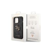 Гръб Guess PU 4G Metal Logo Case за iPhone 14 Pro - Сив - 2 Гръб Guess PU 4G Metal Logo Case за iPhone 14 Pro - Сив - 2