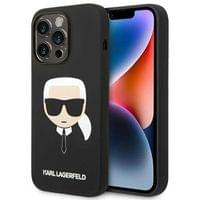 Гръб Karl Lagerfeld Liquid Silicone Гръб Karl Head Case... - 1