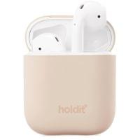Калъф Holdit Silicone Case за  AirPods 1/2  - Бежов - 1