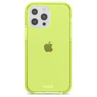 Гръб Holdit Seethru Case за iPhone 13 Pro - Acid Green - 1 Гръб Holdit Seethru Case за iPhone 13 Pro - Acid Green - 1