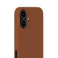 Гръб Holdit Silicone за iPhone 16 - Almond Brown - 2 Гръб Holdit Silicone за iPhone 16 - Almond Brown - 2