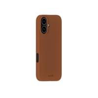 Гръб Holdit Silicone за iPhone 16 - Almond Brown - 3 Гръб Holdit Silicone за iPhone 16 - Almond Brown - 3