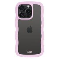 Гръб Holdit Wavy Case iPhone за 14 Pro Max - Лилава рамка - 2