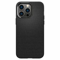 Гръб Spigen Liquid Air за iPhone 14 Pro - Черен - 1
