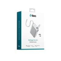 Външна батерия ttec ReCharger Pro LCD 20.000mAh PD 45W... - 4 Външна батерия ttec ReCharger Pro LCD 20.000mAh PD 45W... - 4