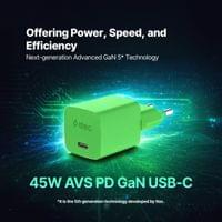 Зарядно ttec SmartCharger GaN 45W PD + Кабел USB-C ,... - 7 Зарядно ttec SmartCharger GaN 45W PD + Кабел USB-C ,... - 7