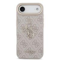 Гръб Guess PU Leather 4G Metal Logo Gold Frame MagSafe... - 1 Гръб Guess PU Leather 4G Metal Logo Gold Frame MagSafe... - 1