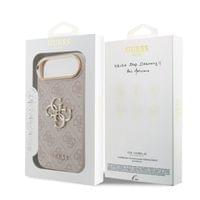 Гръб Guess PU Leather 4G Metal Logo Gold Frame MagSafe... - 5