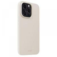 Гръб Holdit Silicone Case за iPhone 14 Pro - Light Beige - 2 Гръб Holdit Silicone Case за iPhone 14 Pro - Light Beige - 2