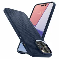 Гръб Spigen Liquid Air за iPhone 14 Pro - Син - 3