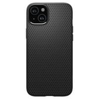 Гръб Spigen Liquid Air за iPhone 15 - Черен - 6