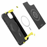 Гръб Spigen Rugged Armor MagFit за iPhone 14 Plus - Черен - 2