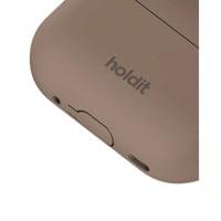 Калъф Holdit Silicone Case Solid AirPods Pro 1/2 Mocha Brown - 2