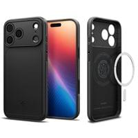 Гръб Spigen Thin Fit MagSafe за iPhone 17 Pro Max - Черен - 1
