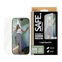 Стъклен протектор Safe за iPhone 16 Pro, Ultra-Wide Fit - 1 Стъклен протектор Safe за iPhone 16 Pro, Ultra-Wide Fit - 1