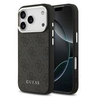Гръб Guess 4G MagSafe Case за iPhone 17 Pro - Черен - 1