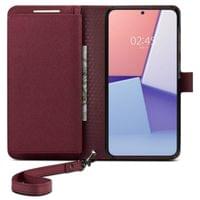 Калъф Spigen Wallet S Plus за Samsung Galaxy S23 - Бордо - 1 Калъф Spigen Wallet S Plus за Samsung Galaxy S23 - Бордо - 1