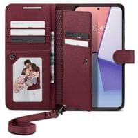 Калъф Spigen Wallet S Plus за Samsung Galaxy S23 - Бордо - 4 Калъф Spigen Wallet S Plus за Samsung Galaxy S23 - Бордо - 4