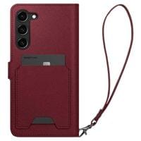 Калъф Spigen Wallet S Plus за Samsung Galaxy S23 - Бордо - 2 Калъф Spigen Wallet S Plus за Samsung Galaxy S23 - Бордо - 2