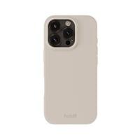 Гръб Holdit Silicone Case за iPhone 16 Pro - Light Beige - 1