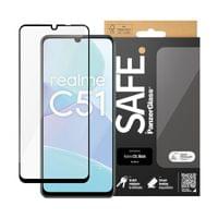 Стъклен протектор Safe за Realme C51 UWF - Черен - 1