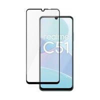 Стъклен протектор Safe за Realme C51 UWF - Черен - 2