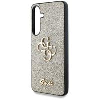 Гръб Guess за Samsung Galaxy S25, PU, Fixed Glitter 4G... - 2