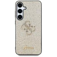 Гръб Guess за Samsung Galaxy S25, PU, Fixed Glitter 4G... - 4 Гръб Guess за Samsung Galaxy S25, PU, Fixed Glitter 4G... - 4