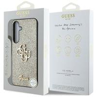 Гръб Guess за Samsung Galaxy S25, PU, Fixed Glitter 4G... - 6 Гръб Guess за Samsung Galaxy S25, PU, Fixed Glitter 4G... - 6