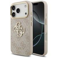 Гръб Guess PU Leather 4G Metal Logo Gold Frame MagSafe... - 2