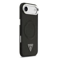 Гръб Guess PU Leather Triangle Logo MagSafe Case за... - 4 Гръб Guess PU Leather Triangle Logo MagSafe Case за... - 4