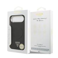Гръб Guess PU Leather Triangle Logo MagSafe Case за... - 6 Гръб Guess PU Leather Triangle Logo MagSafe Case за... - 6