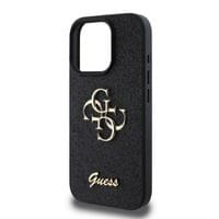 Гръб Guess PU Fixed Glitter 4G Metal Logo Case за iPhone... - 3