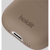 Kaлъф Holdit за AirPods 4, Silicone Case, Кафяв - 2