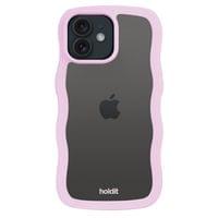 Гръб Holdit Wavy Case iPhone за 12/12 Pro - Лилава рамка - 2