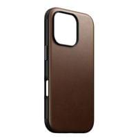 Гръб Nomad Modern Leather case за iPhone 16 Pro - Кафяв - 4 Гръб Nomad Modern Leather case за iPhone 16 Pro - Кафяв - 4