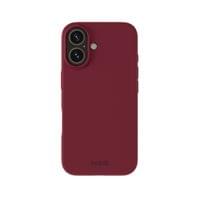 Гръб Holdit Silicone Case за iPhone 16 - Червен - 1