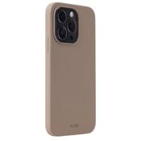 Гръб Holdit Silicone Case за iPhone 14 Pro - Mocha Brown - 2