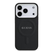 Гръб Guess PU Saffiano MagSafe Case за iPhone 17 Pro - Черен - 2