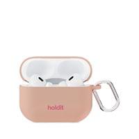 Калъф Holdit Silicone Case Solid AirPods Pro 1/2 - Bare Pink - 1