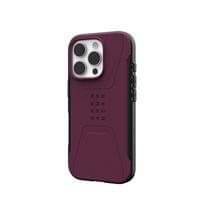 Гръб UAG Civilian Magsafe за iPhone 16 Pro - Бордо - 9 Гръб UAG Civilian Magsafe за iPhone 16 Pro - Бордо - 9