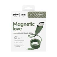 Data кабел empower by PanzerGlass Magnetic Snake USB-C to... - 4 Data кабел empower by PanzerGlass Magnetic Snake USB-C to... - 4