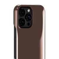 Гръб Holdit Puffy за iPhone 16 Pro - Chocolate - 2 Гръб Holdit Puffy за iPhone 16 Pro - Chocolate - 2
