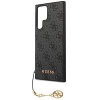 Гръб Guess 4G Charms Case за Samsung Galaxy S24 Ultra - Сив - 5