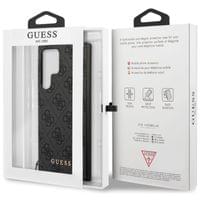 Гръб Guess 4G Charms Case за Samsung Galaxy S24 Ultra - Сив - 6
