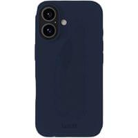 Гръб Holdit Silicone за iPhone 16 - Midnight Blue - 1