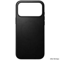 Гръб Nomad Modern Leather Case за iPhone 17 Pro Max - Черен - 4