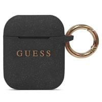 Калъф Guess Silicone Case за AirPods 1/2 - Черен - 2 Калъф Guess Silicone Case за AirPods 1/2 - Черен - 2