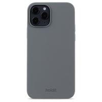 Гръб Holdit Silicone Case за iPhone 12/12 Pro - Space Gray - 1 Гръб Holdit Silicone Case за iPhone 12/12 Pro - Space Gray - 1